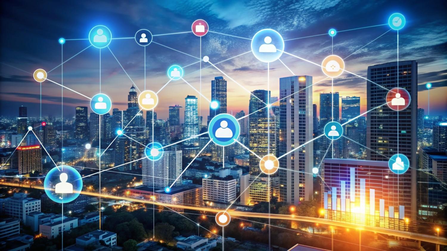 Smart city digital networking data infrastructure