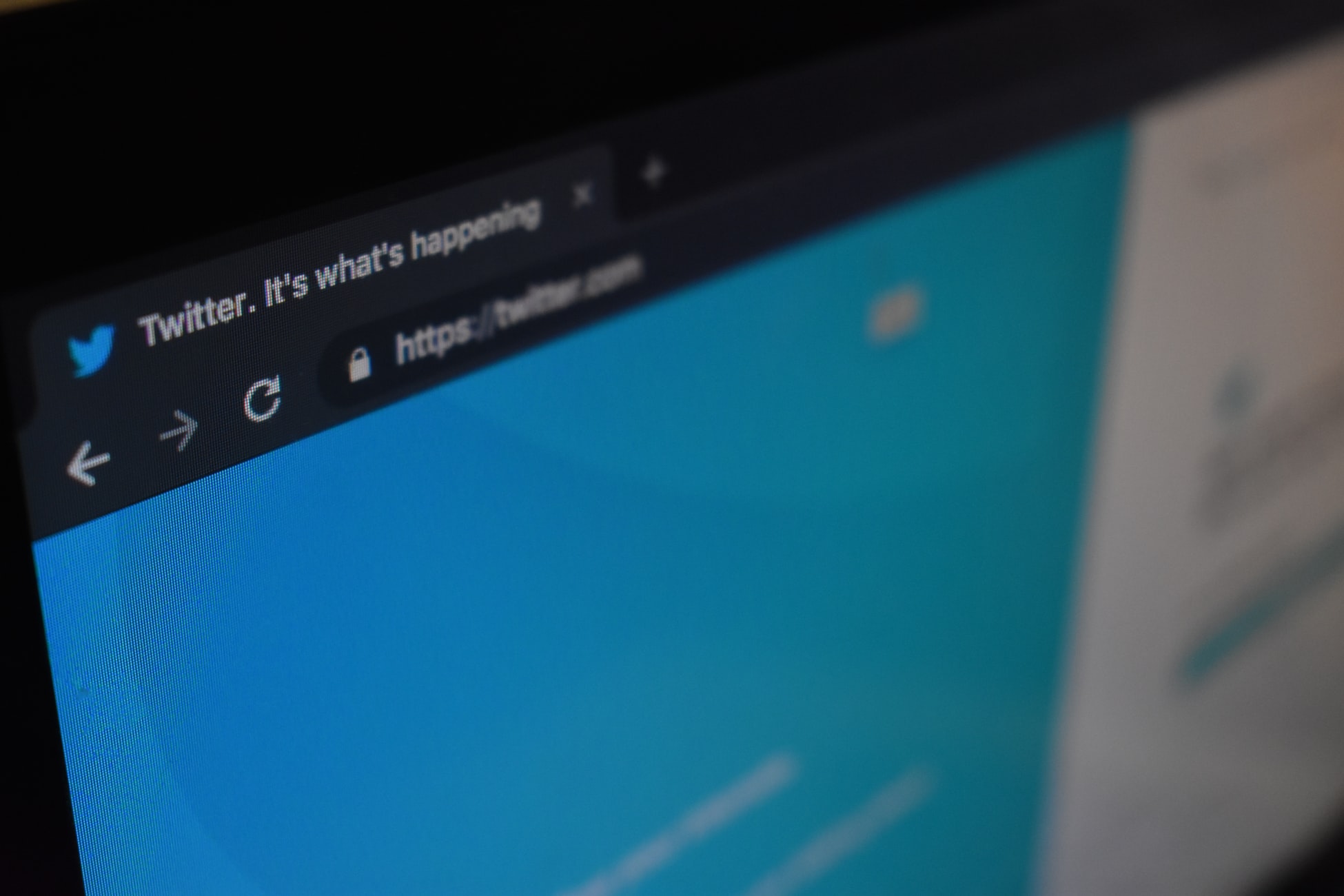 Twitter website screenshot