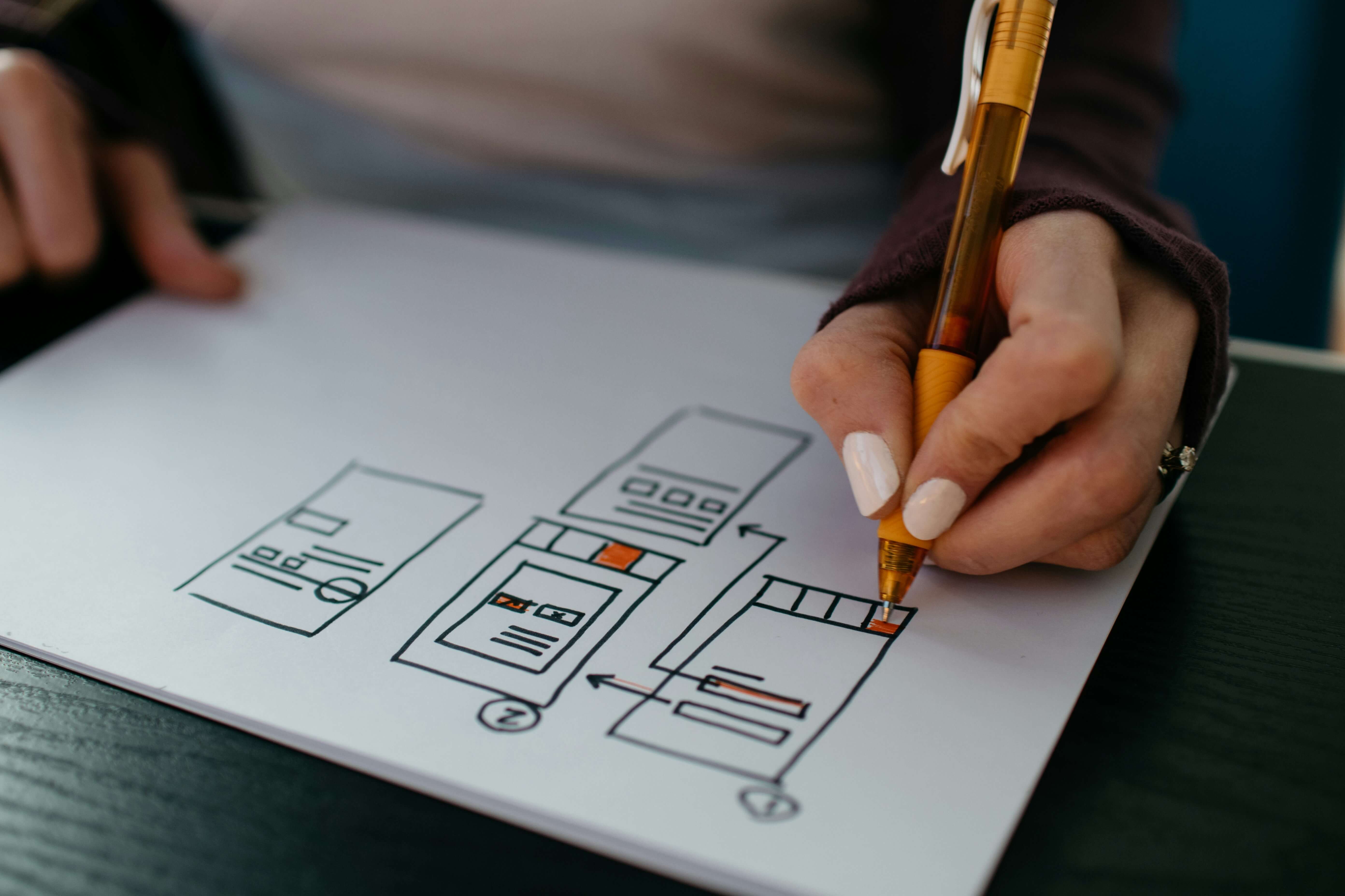 Person coloring sketch website